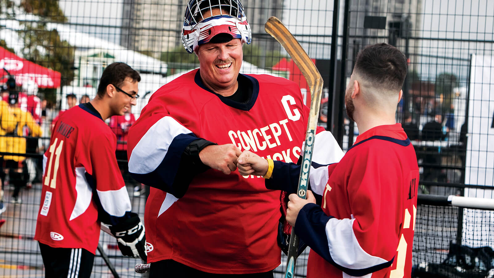 Road Hockey to Conquer Cancer